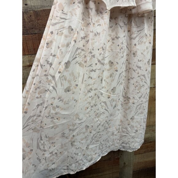 Paper Crown Bridesmaids One Shoulder Floral Dress Small - Picture 3 of 8